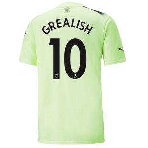 Maillot Kit Enfant Manchester City third 2022 2023 Grealish