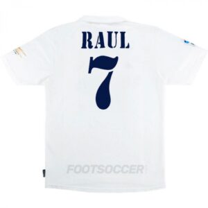 2002-03 MAILLOT RETRO VINTAGE REAL MADRID CENTENAIRE RAUL