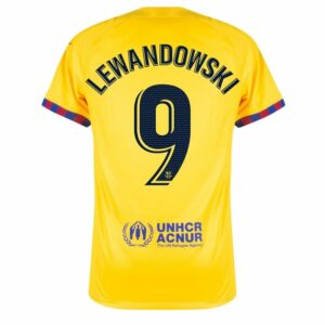 Maillot Barca 2022 2023 Fourth Lewandowski