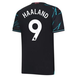 Maillot Kit Enfant Manchester City Third 2023 2024 Haaland
