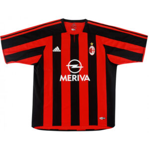 2003-04 Maillot Retro Vintage Milan AC Home RUI COSTA