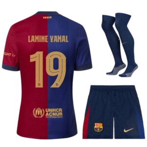 Maillot Kit Enfant Barca 2024 2025 Domicile Lamine Yamal