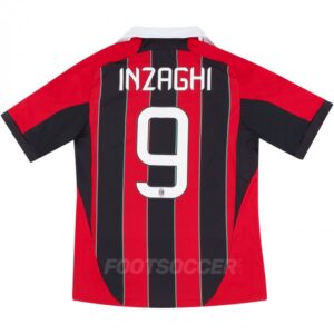 2012-13 Maillot Retro Vintage Milan AC Home INZAGHI