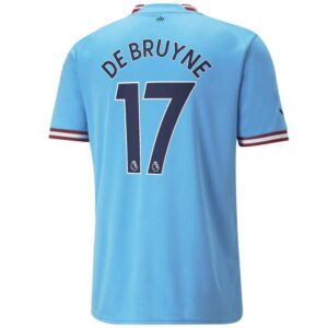 Maillot Kit Enfant Manchester City Domicile 2022 2023 De Bruyne