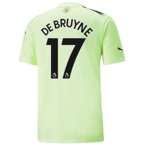 Maillot Kit Enfant Manchester City third 2022 2023 De Bruyne