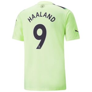 Maillot Enfant Manchester City Third 2022 2023 Haaland