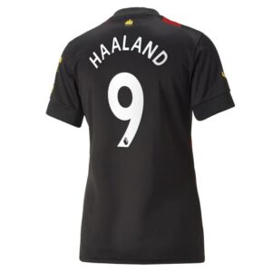 MAILLOT MANCHESTER CITY AWAY FEMME 2022 23 HAALAND