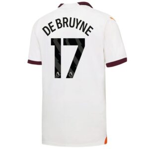Maillot Kit Enfant Manchester City Exterieur 2023 2024 De Bruyne