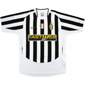 2003-04 Maillot Retro Vintage Juventus Home NEDVED