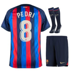 Maillot Kit Enfant Barca 2022 2023 Domicile Pedri