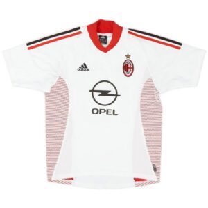2002-03 Maillot Retro Vintage Milan AC Away Shevchenko