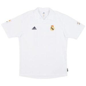 2002-03 MAILLOT RETRO VINTAGE REAL MADRID ZIDANE