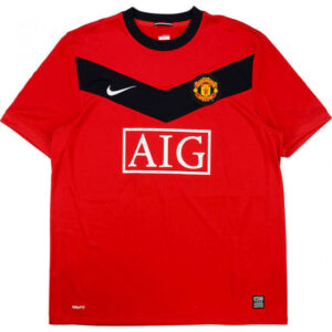 2009-10 Maillot Retro Vintage Manchester United Home Berbatov