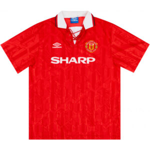 1992-94 Maillot Retro Vintage Manchester United Home Keane