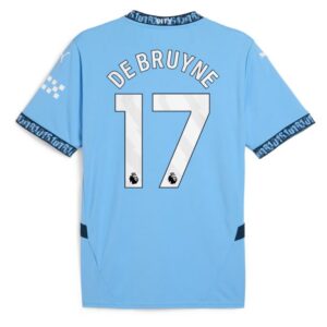 Maillot Manchester City Domicile 2024 2025 De Bruyne