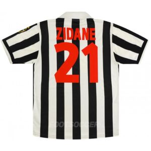 1998-99 Maillot Retro Vintage Juventus Home ZIDANE