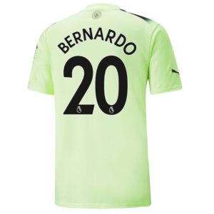 Maillot Kit Enfant Manchester City third 2022 2023 Bernardo