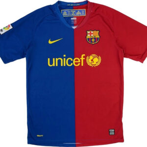 Maillot Barca Domicile 2008-2009 Xavi
