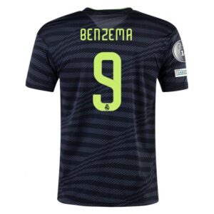 MAILLOT REAL MADRID THIRD 2022 2023 BENZEMA