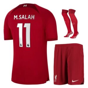 MAILLOT ENFANT LIVERPOOL DOMICILE 2022 2023 SALAH