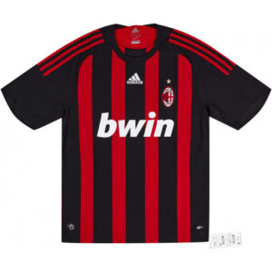 2008-09 Maillot Retro Vintage Milan AC Home NESTA