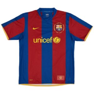 Maillot Barca Domicile 2007-2008 Henry