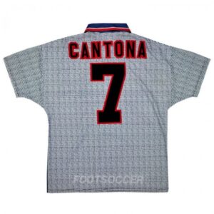 1995-96 Maillot Retro Vintage Manchester United Away Cantona