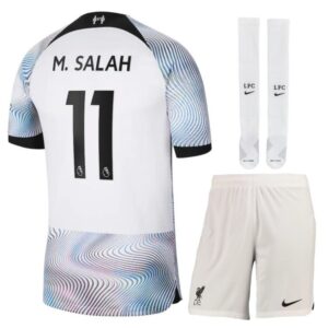 MAILLOT ENFANT LIVERPOOL EXTERIEUR 2022 2023 SALAH