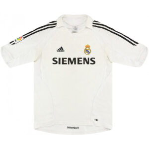 2005-06 MAILLOT RETRO VINTAGE REAL MADRID R.CARLOS