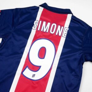 1998-99 MAILLOT RETRO VINTAGE PSG DOMICILE SIMONE